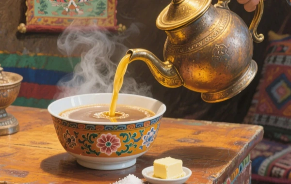 Tibet's specialty food: butter tea