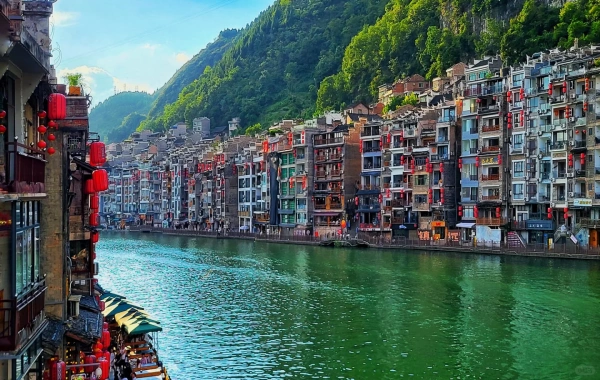 Zhenyuanの古代の町: 台地川に浮かぶ千年の軍用商業港-4