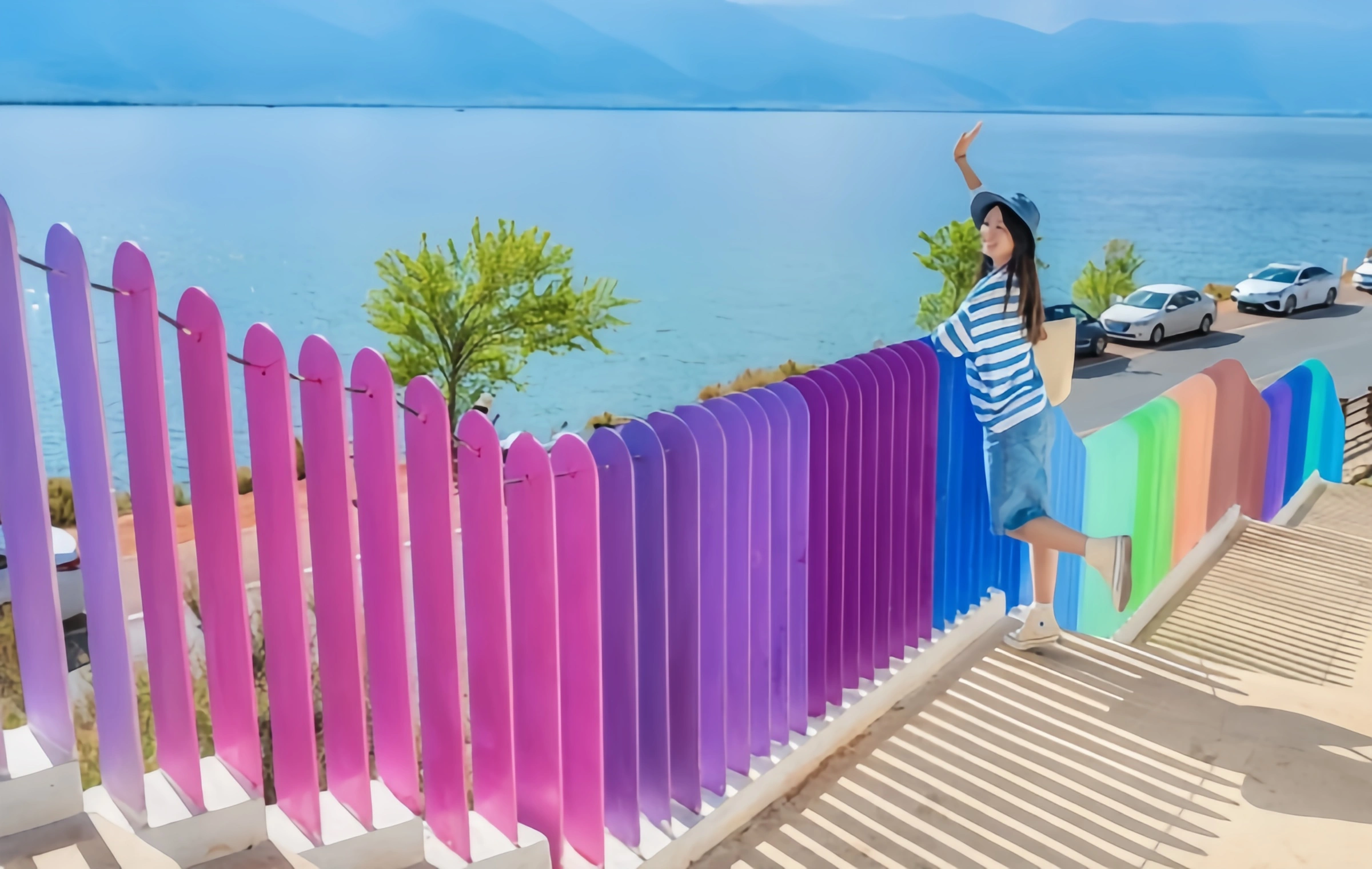 雲南レインボーハイウェイ:ハイマウンテンリフトからカラフルな雲の南へ流れるギャラリー-3