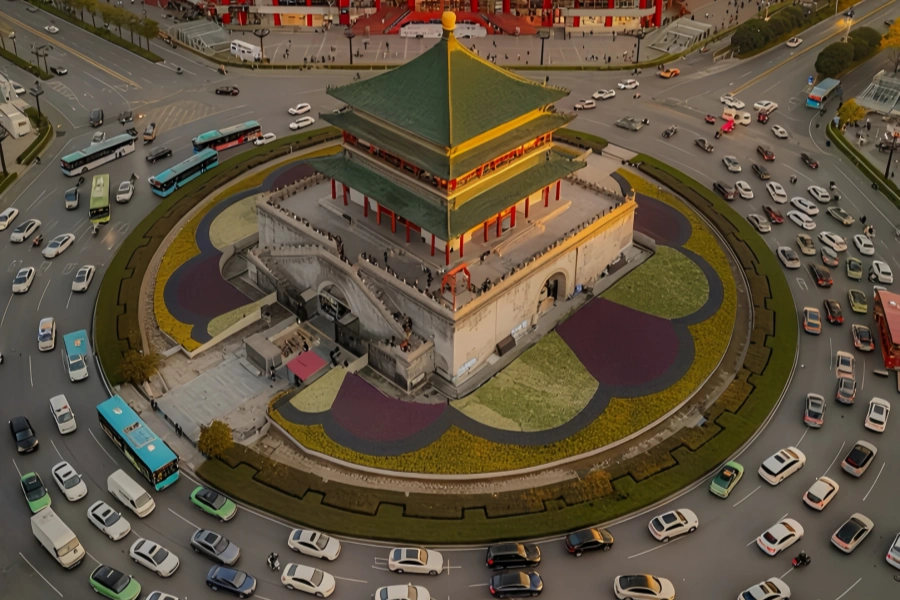 ベル・タワー:モーニング・ベル・リンギングとイブニング・ドラムから都市のパルスまで、タイム・メモリによる旅-3