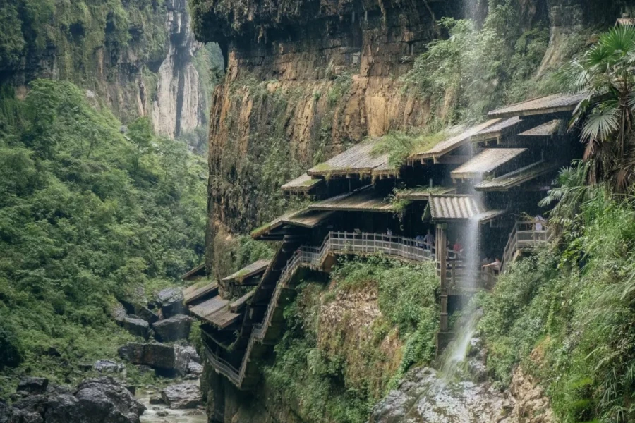 エンシ・グランド・キャニオン:天国と地球が刻まれたカルスト・エピック・ジャーニー-4