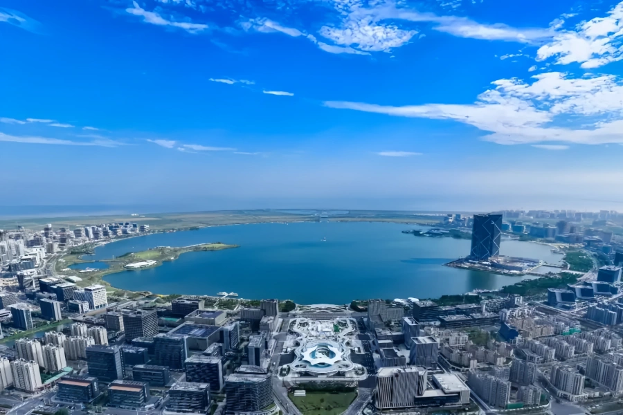 Dishui See: Eine Reise von der Planung Blueprint bis zum blauen Herzen der Küstenneustadt-2