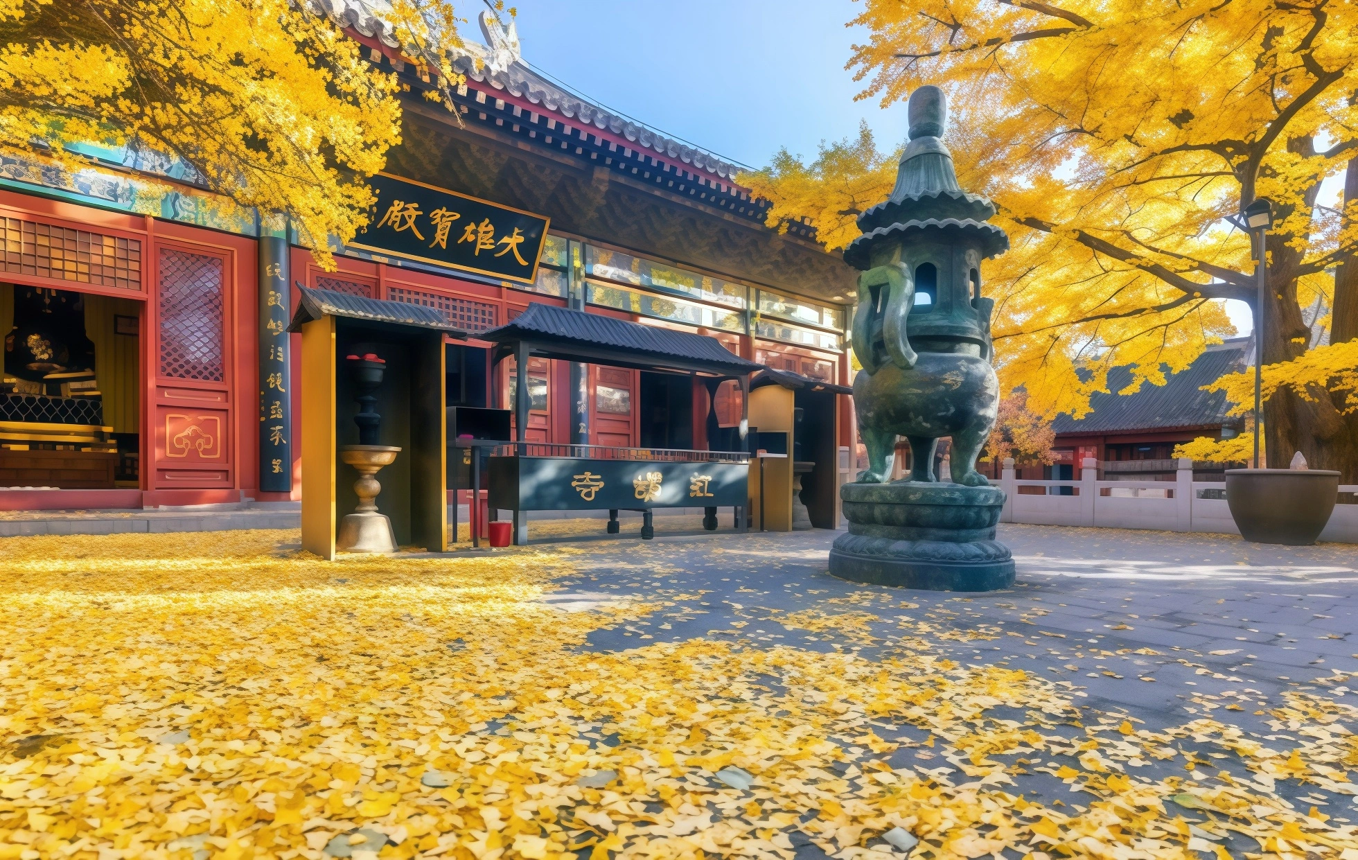 Tempio di Hongluo: un viaggio nella terra pura ad un monastero antico a Pechino settentrionale-3