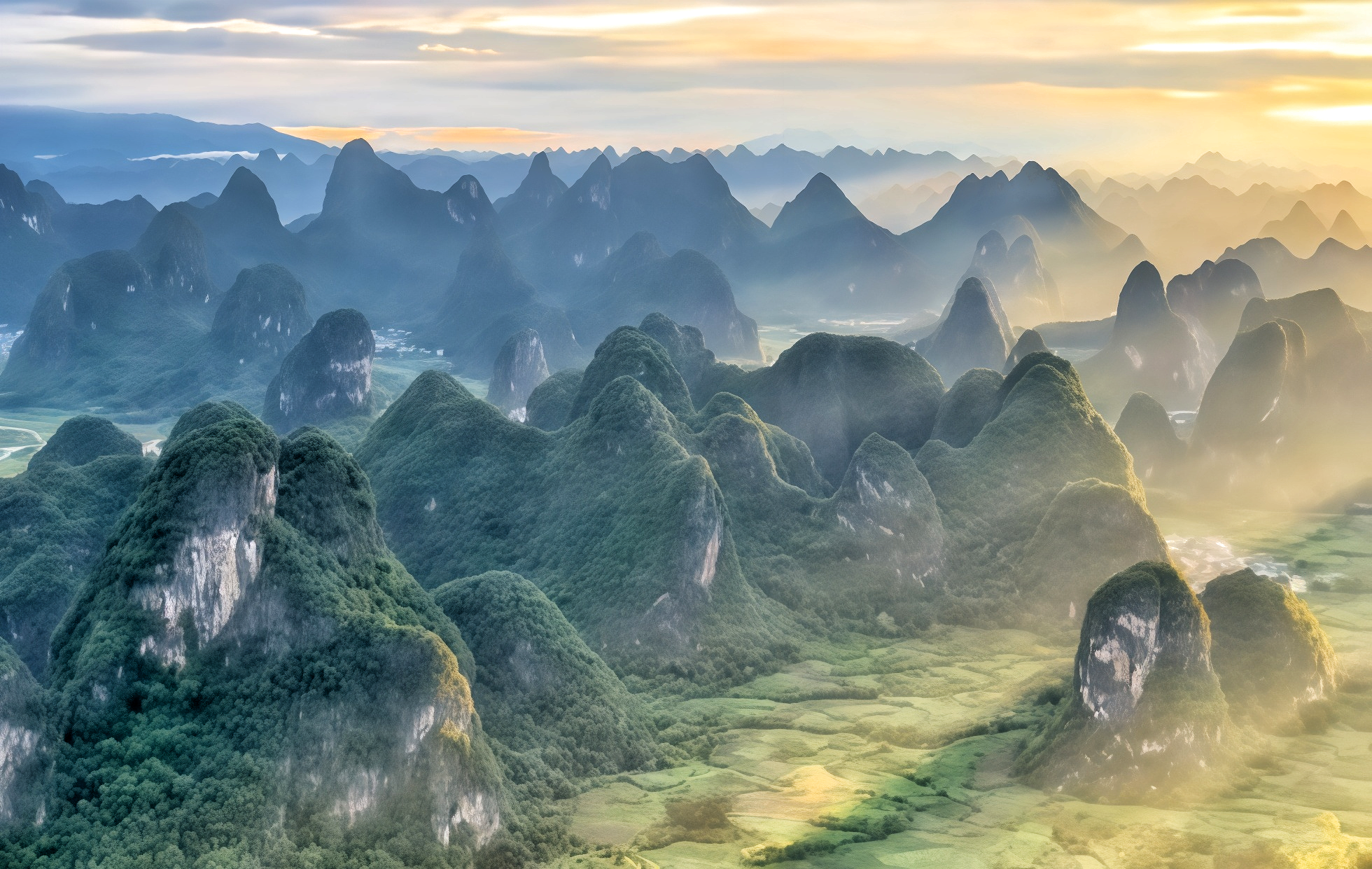 Xianggong Mountain: Das Paradies eines Fotografen mit Blick auf den 