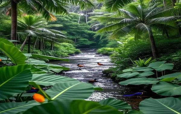 Primeval Forest Park: Eine Reise in das geheime Reich der Peacock Königreich und tropische Regenwälder-2