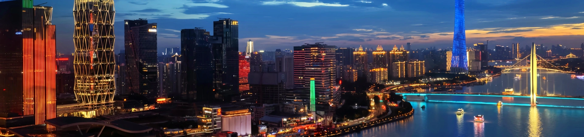 جولة يوم غوانغزو: ترولي، متحف غلاس، ليلة كروز